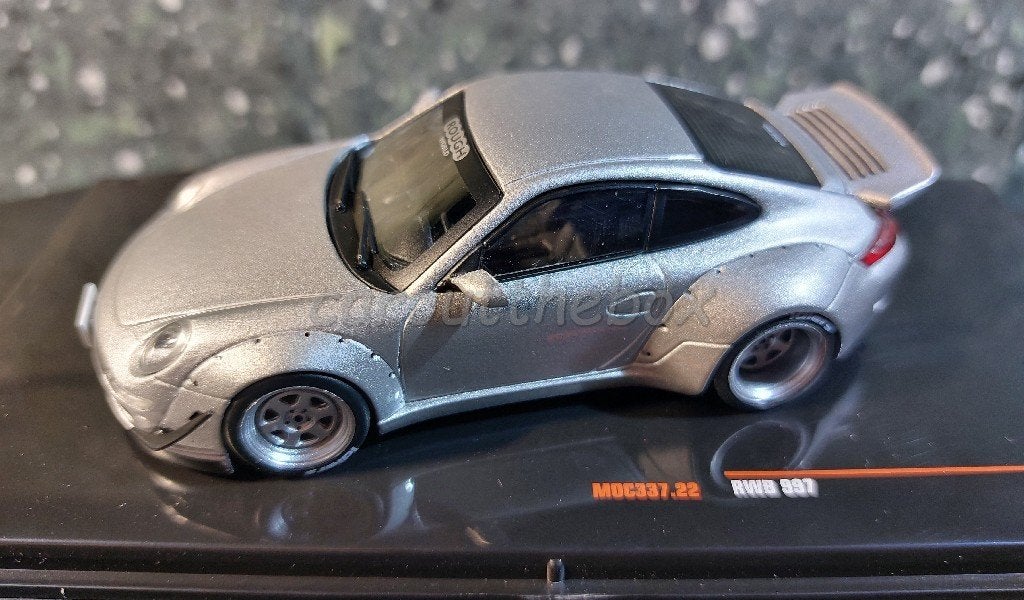 RUF Porsche 997 zilver 1:43 Ixo V1017, Verzenden, Nieuw, Auto, Overige merken