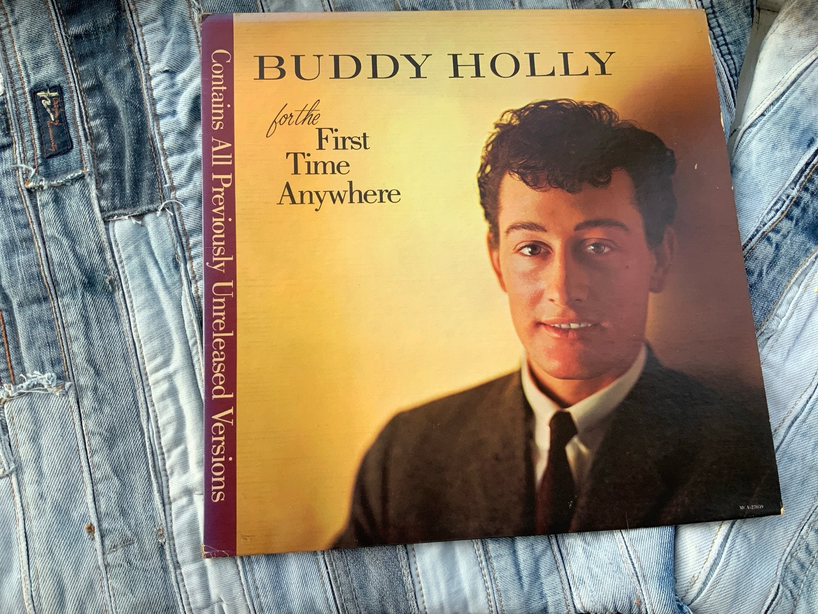 Buddy Holly - For the First Time Anywhere LP, LP, Gebruikt, Pop, Originele persing