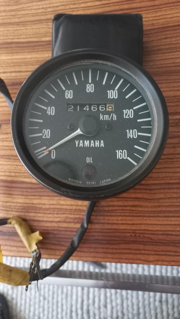 Yamaha RD 125 / 200 kilometer teller  '76, Ophalen of Verzenden, Gebruikt, Overige typen