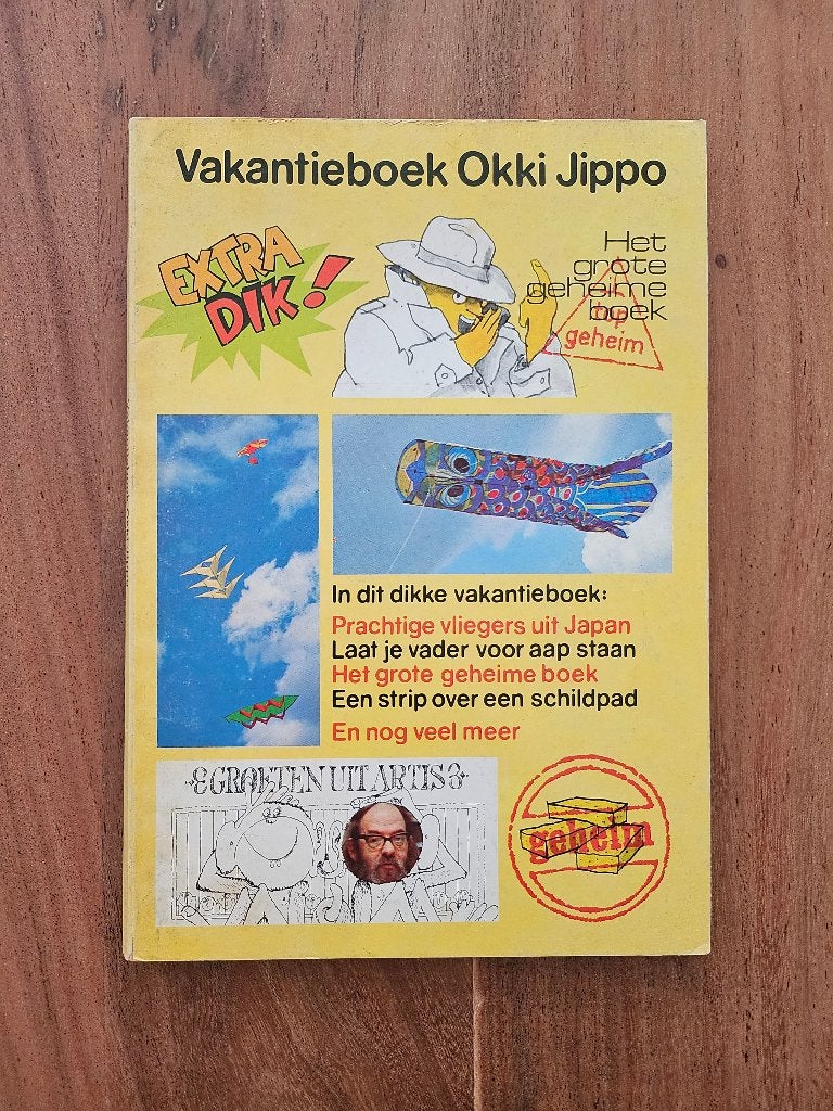 origineel Vakantieboek Okki Jippo - 1979, Ophalen of Verzenden, Gelezen, Fictie algemeen