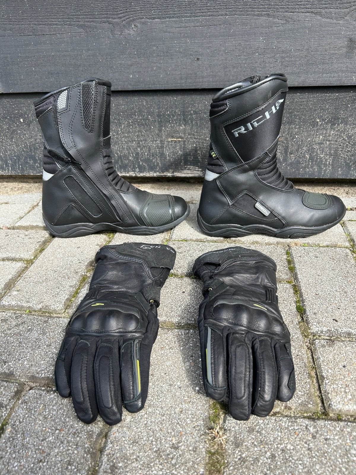 Richa motorlaarzen en handschoenen - Zo goed als nieuw, Ophalen of Verzenden, Tweedehands, Heren, Laarzen