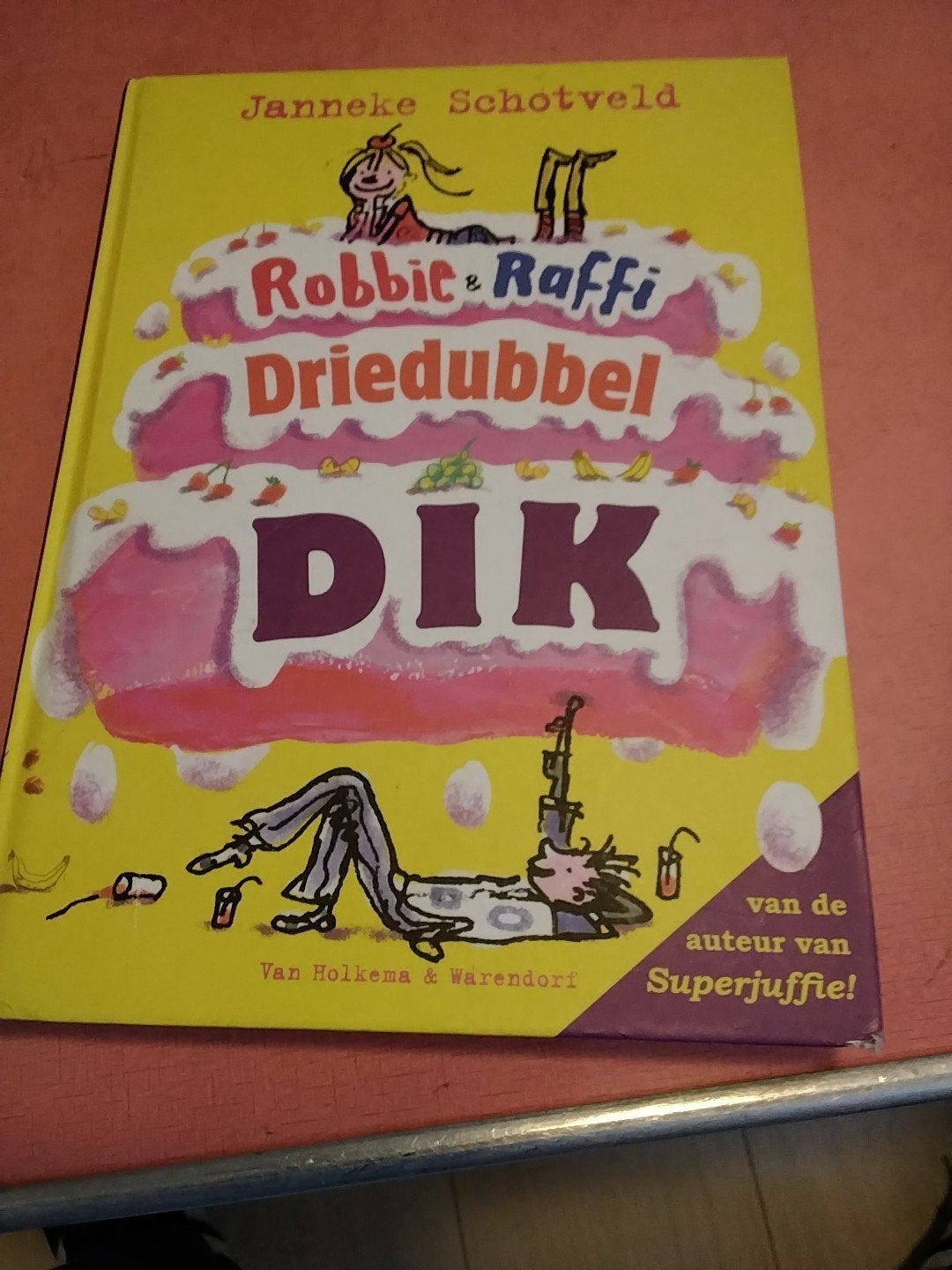 janneke schotveld robbie & raffi driedubbel dik € 7.50, Ophalen of Verzenden, Zo goed als nieuw