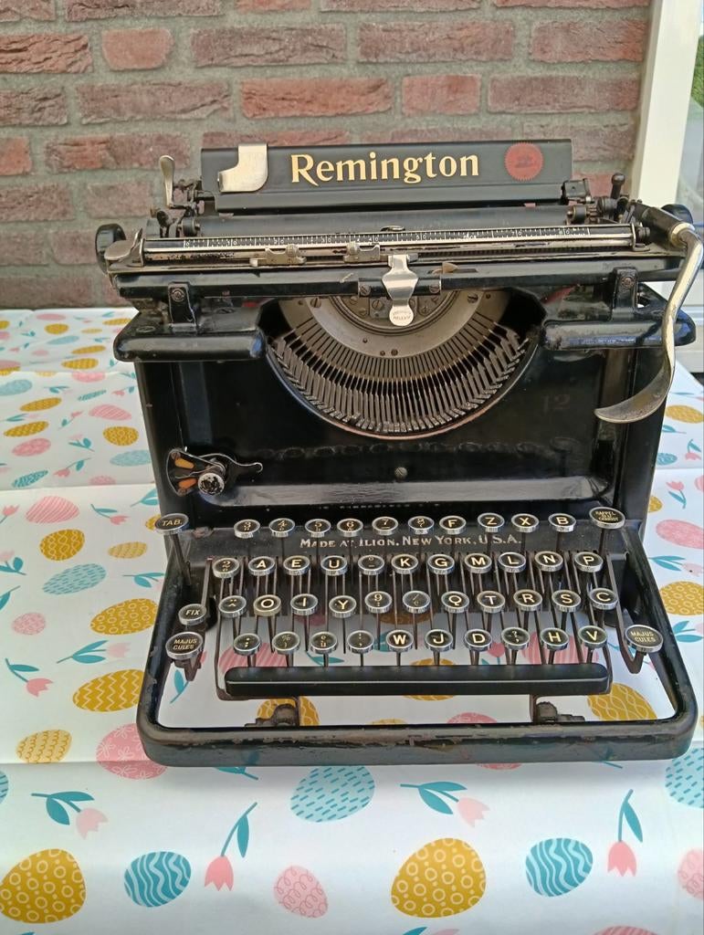 Antieke typemachine Remington, Diversen, Typemachines, Ophalen
