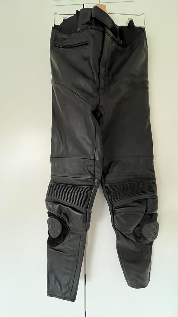 IXS motorbroek in zwart leer, Ophalen of Verzenden, Nieuw zonder kaartje, Heren, Broek | leer