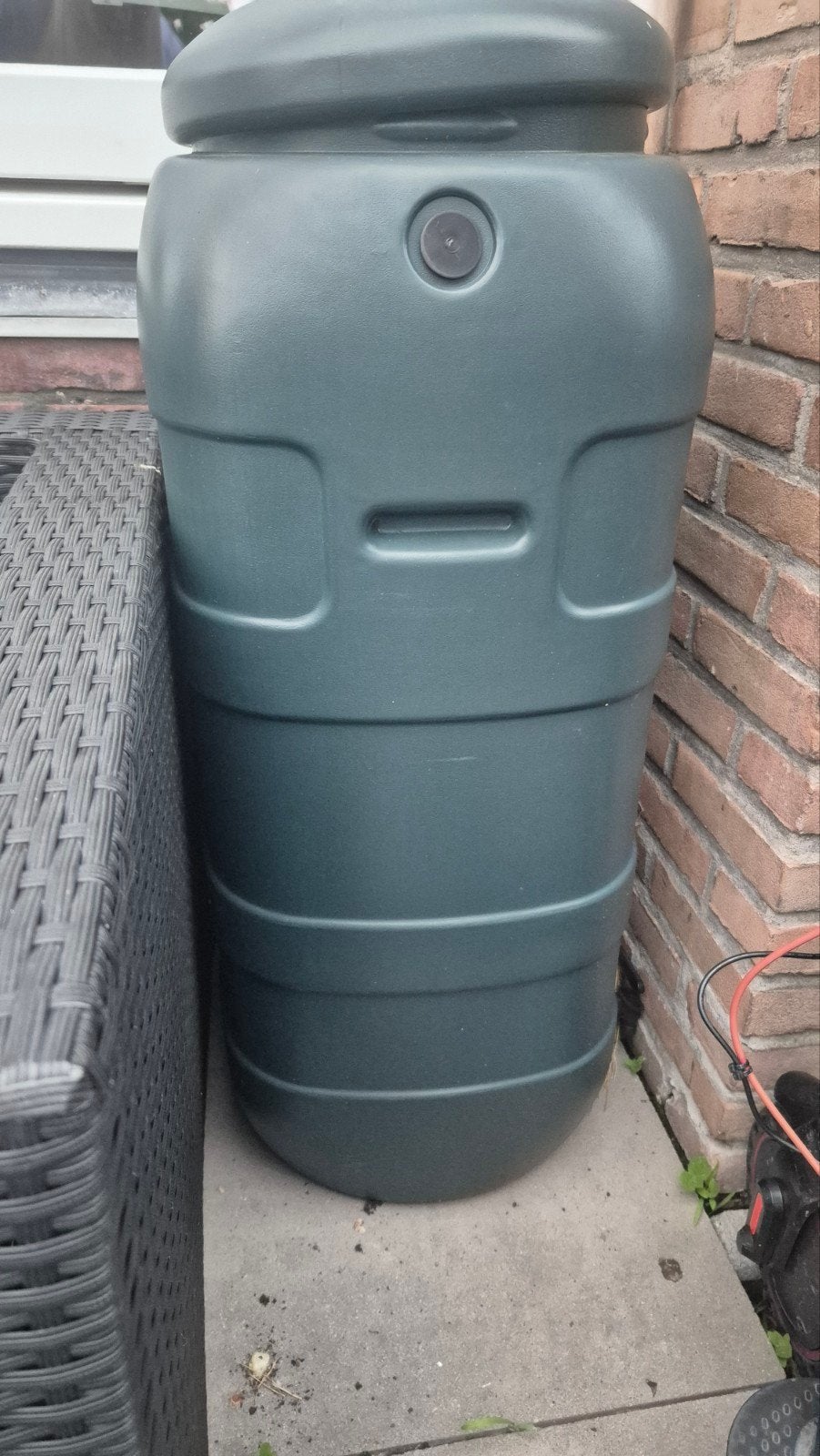 Regenton 150L - Groen kunststof, Ophalen of Verzenden