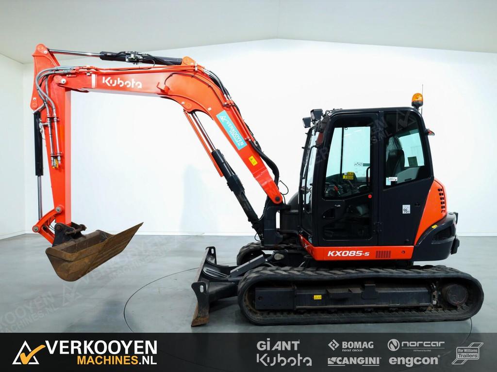 2024 Kubota KX085-5 Mono VV1443, Graafmachine