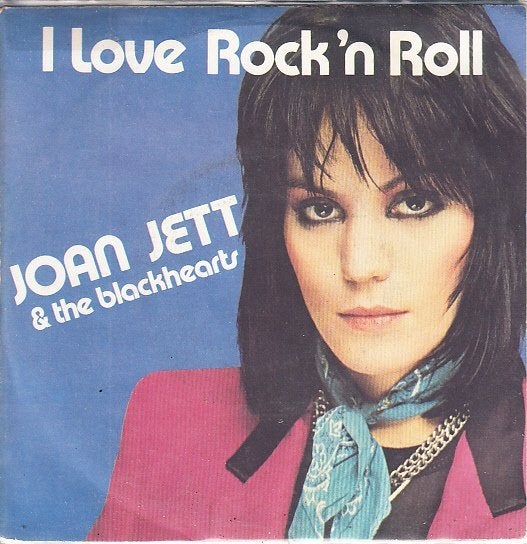 joan jett & the blackhearts - i love rock n roll  (1982), Beschermende buitenhoes, Ophalen of Verzenden, Zo goed als nieuw, Rock en Metal