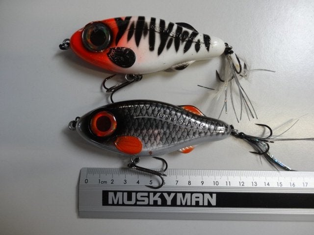 Kunstaas: Spro Iris Flash Jerk 115 Jerkbaits, Watersport en Boten, Verzenden, Gebruikt, Overige typen