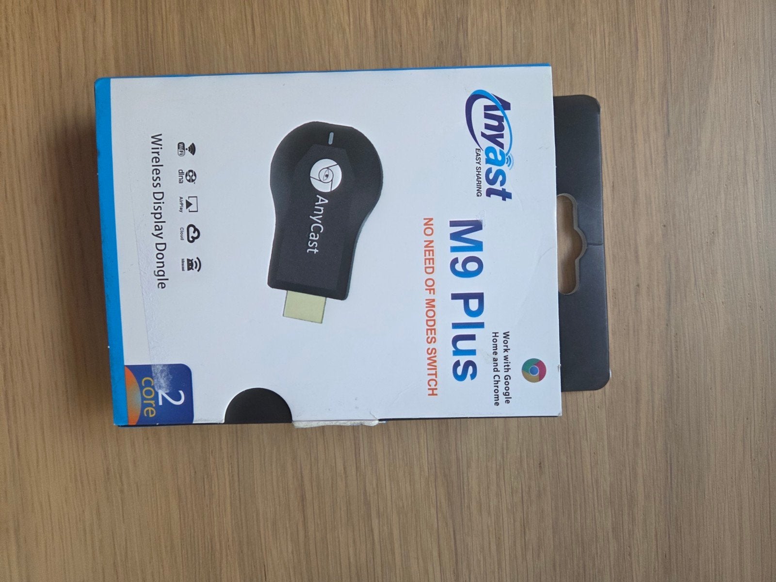AnyCast M9 Plus Wireless Display Dongle HDMI, Ophalen of Verzenden, Zo goed als nieuw, HDMI, Zonder harde schijf