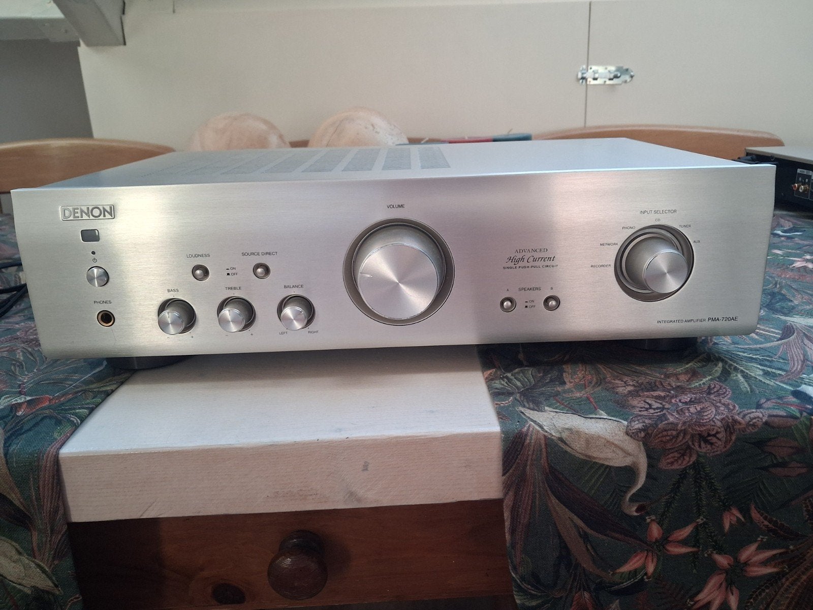 Denon PMA-720AE Geïntegreerde Versterker met AB, Ophalen of Verzenden, Zo goed als nieuw, Denon