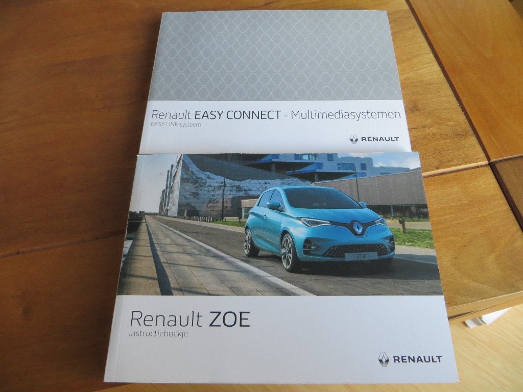 Instructieboek Renault Zoe 2019 + Easy connect multimedia, Ophalen of Verzenden