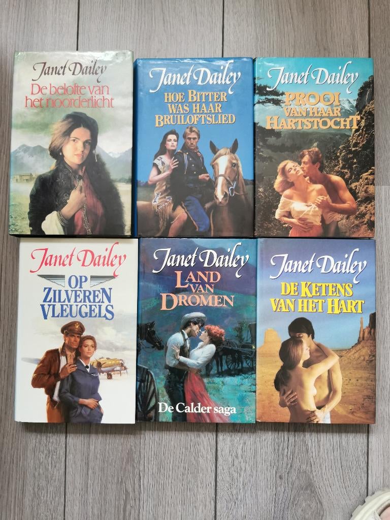 300.. 6 x Janet Dailey, Boeken, Ophalen of Verzenden