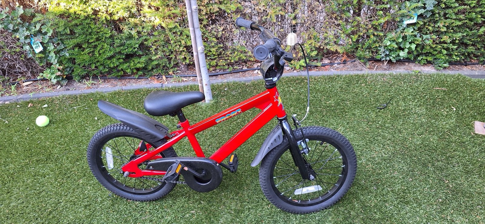 16 inch Crossfiets Rood -, Fietsen en Brommers, Fietsen | Crossfietsen en BMX, Ophalen, Terugtraprem, 16 tot 20 inch, Staal