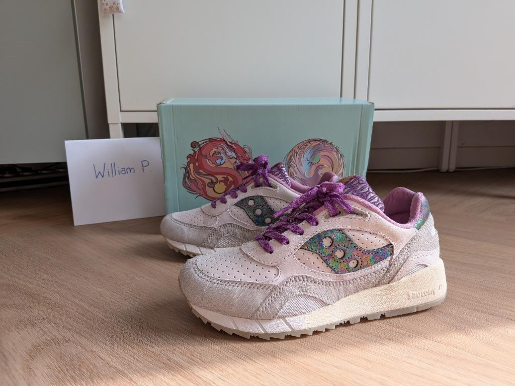 Saucony Shadow 6000 "Phoenix" (EU 38.5), Wit, Ophalen of Verzenden, Saucony, Sneakers of Gympen