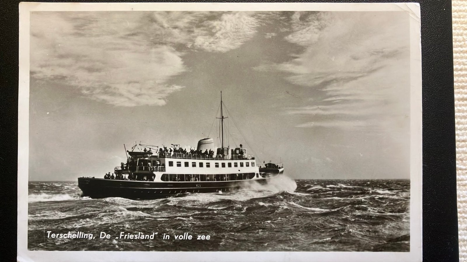 FRIESLAND  - Doeksen veerboot  1956, Ophalen of Verzenden, 1940 tot 1960, Friesland