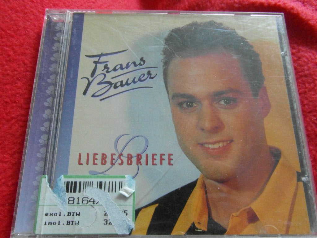 cd:frans bauer:liebesbriefe, Ophalen of Verzenden, Gebruikt