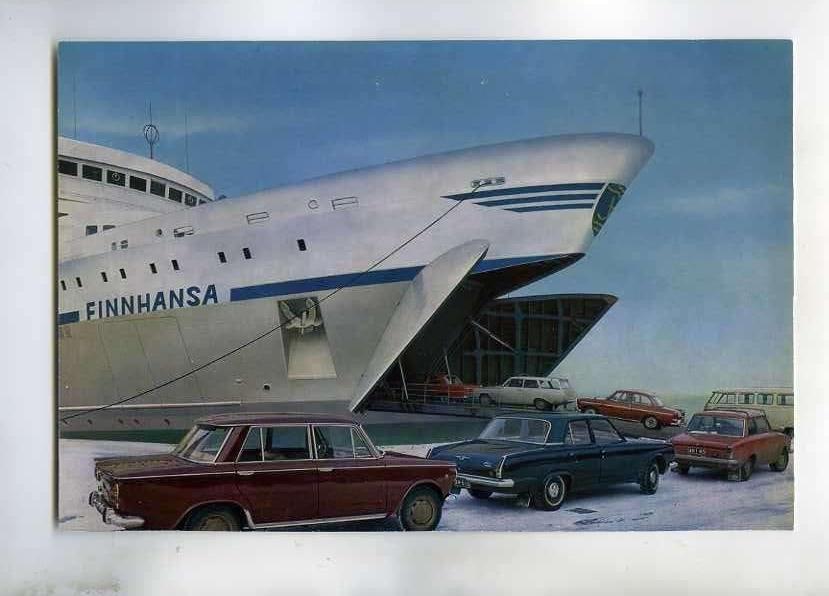 scheepvaart-foto-finnhansa, Ophalen of Verzenden, Zo goed als nieuw, Motorboot, Boek of Tijdschrift