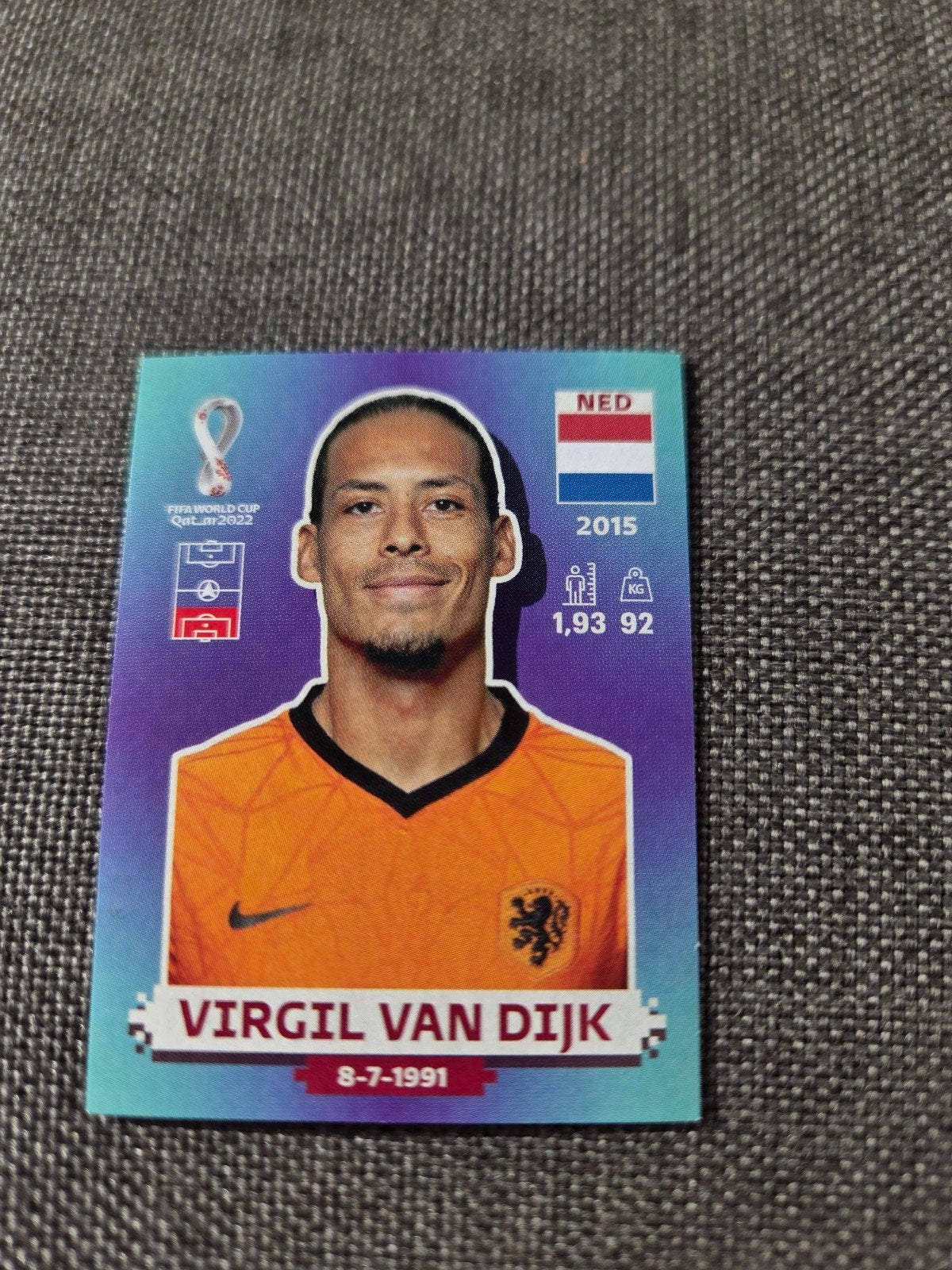Panini WK 2022, Ophalen of Verzenden, Zo goed als nieuw, Plaatje