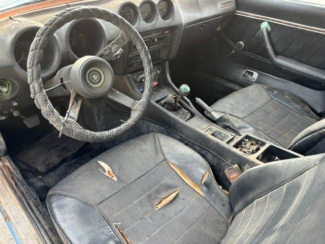 Datsun 280Z Coupe 1978 Sky Blue Matching Handbak, foto 8