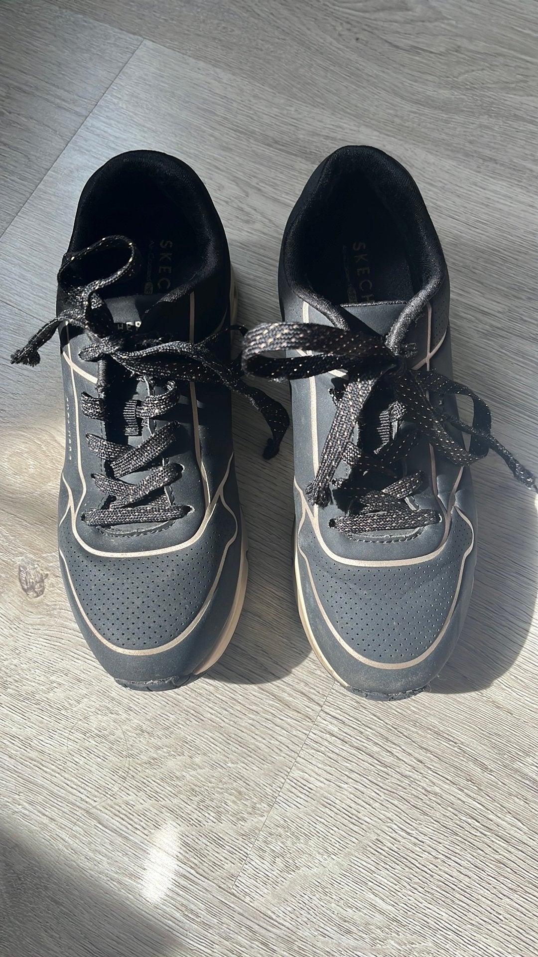 Skechers zwart meisje maat 34, Ophalen of Verzenden, Zo goed als nieuw, Meisje, Schoenen