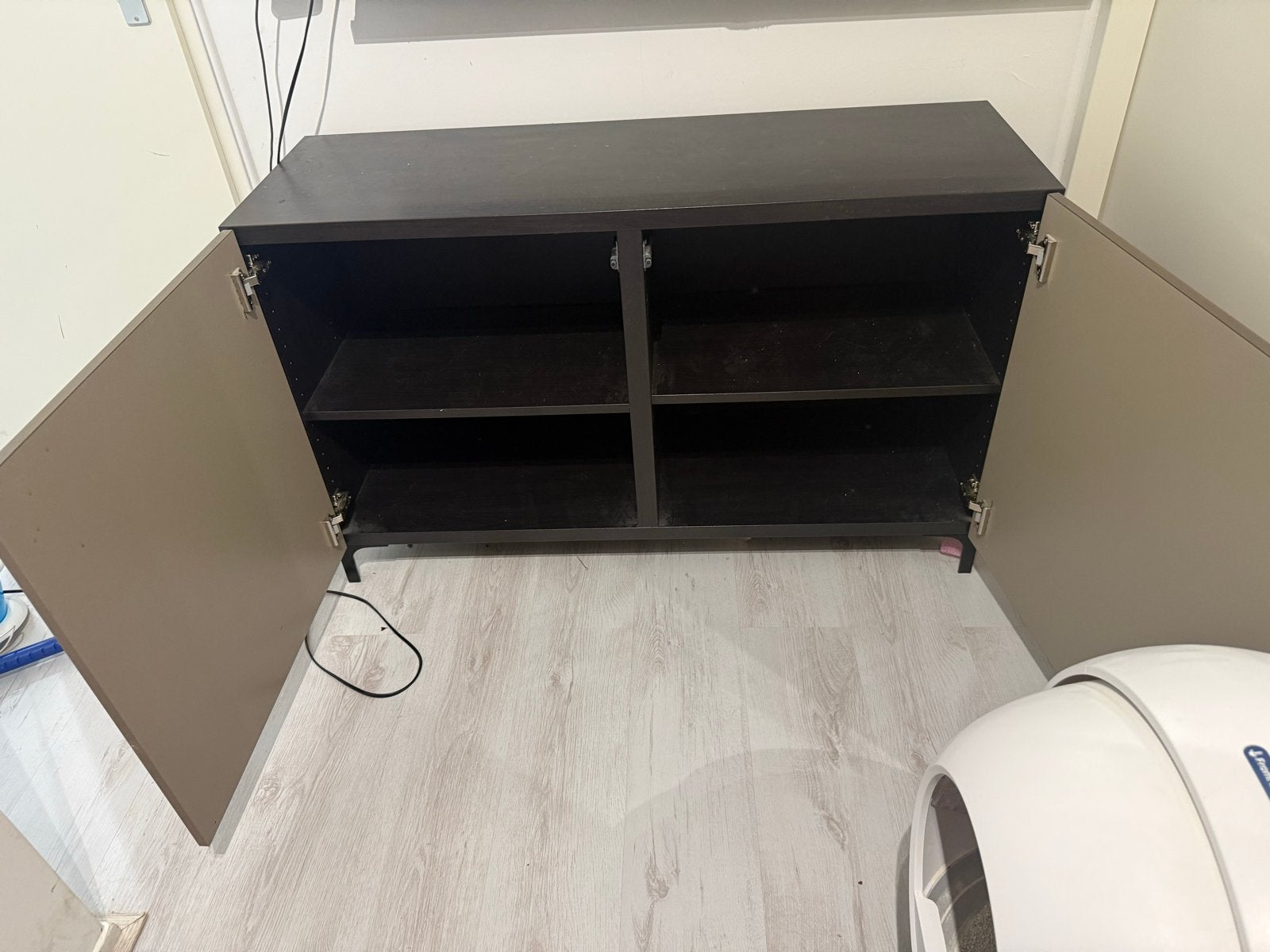 IKEA Besta kastje met deuren, Ophalen, Gebruikt