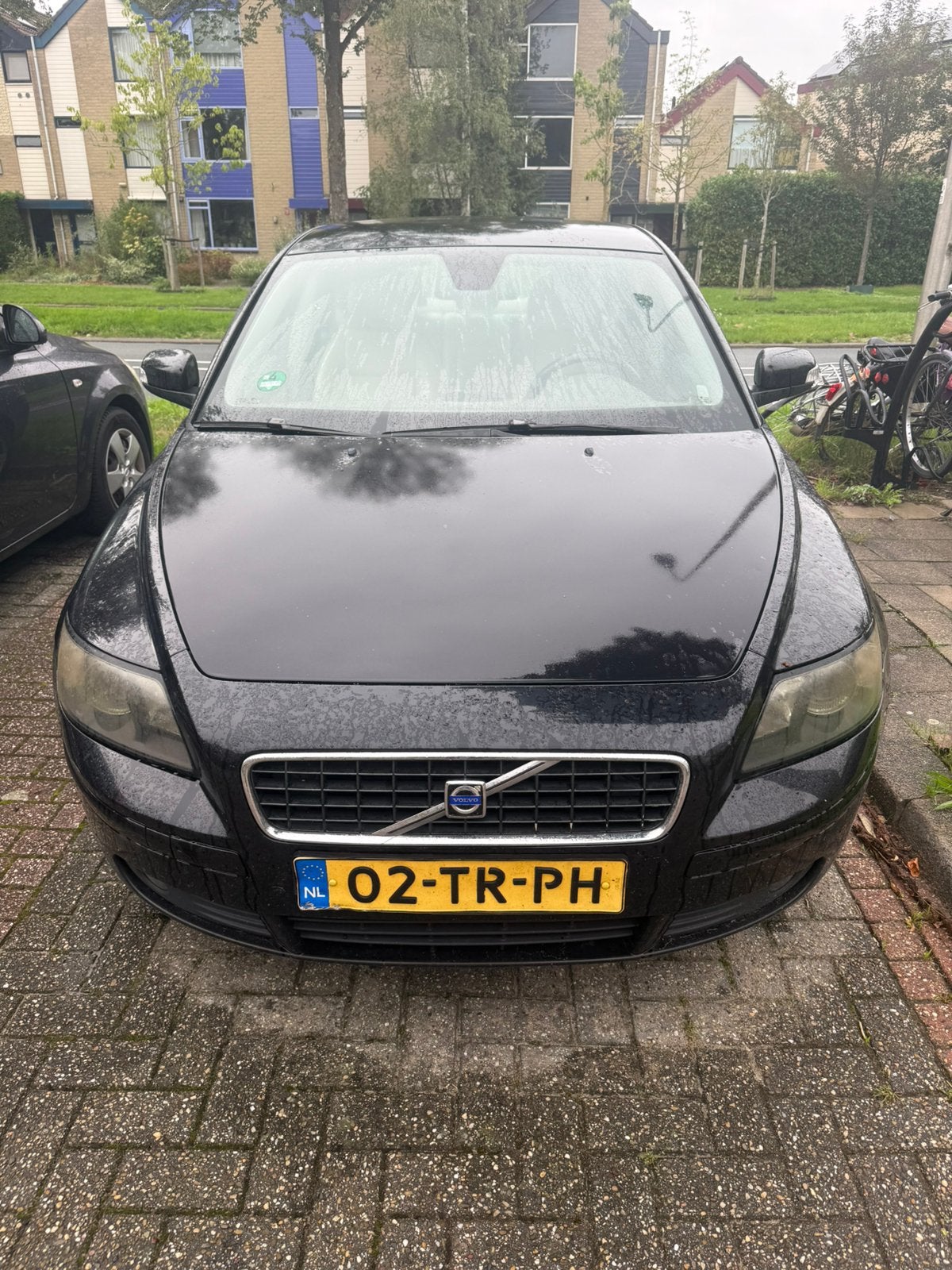 Volvo S40 1.6 D 2007 Zwart Defect!!!!, Auto's, 1596 cc, 4 cilinders, 100 pk, Zwart