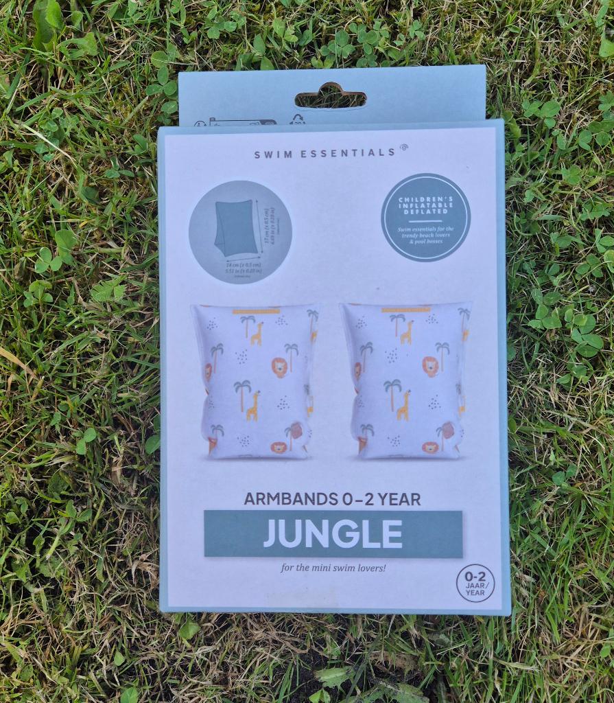 Zwembandjes 0-2 jaar Jungle Dieren (<15 kg), Verzenden, Jongen of Meisje, One size, Nieuw