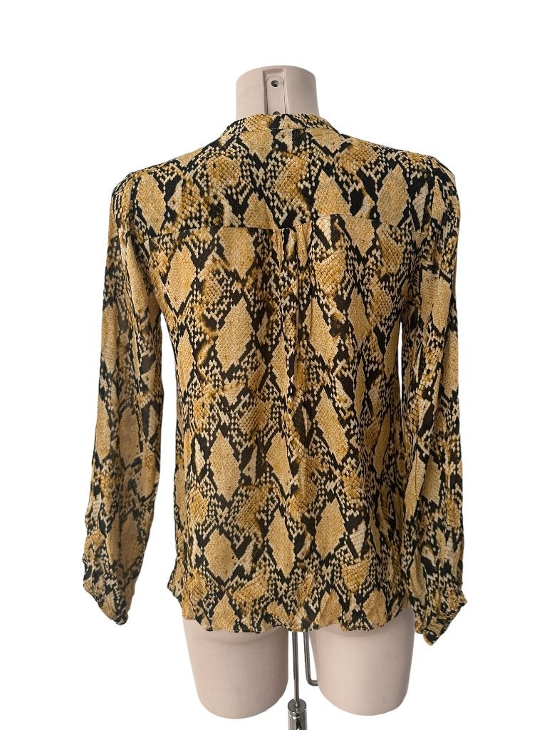 Second Female blouse XS, Geel, Ophalen of Verzenden, Zo goed als nieuw, Maat 34 (XS) of kleiner