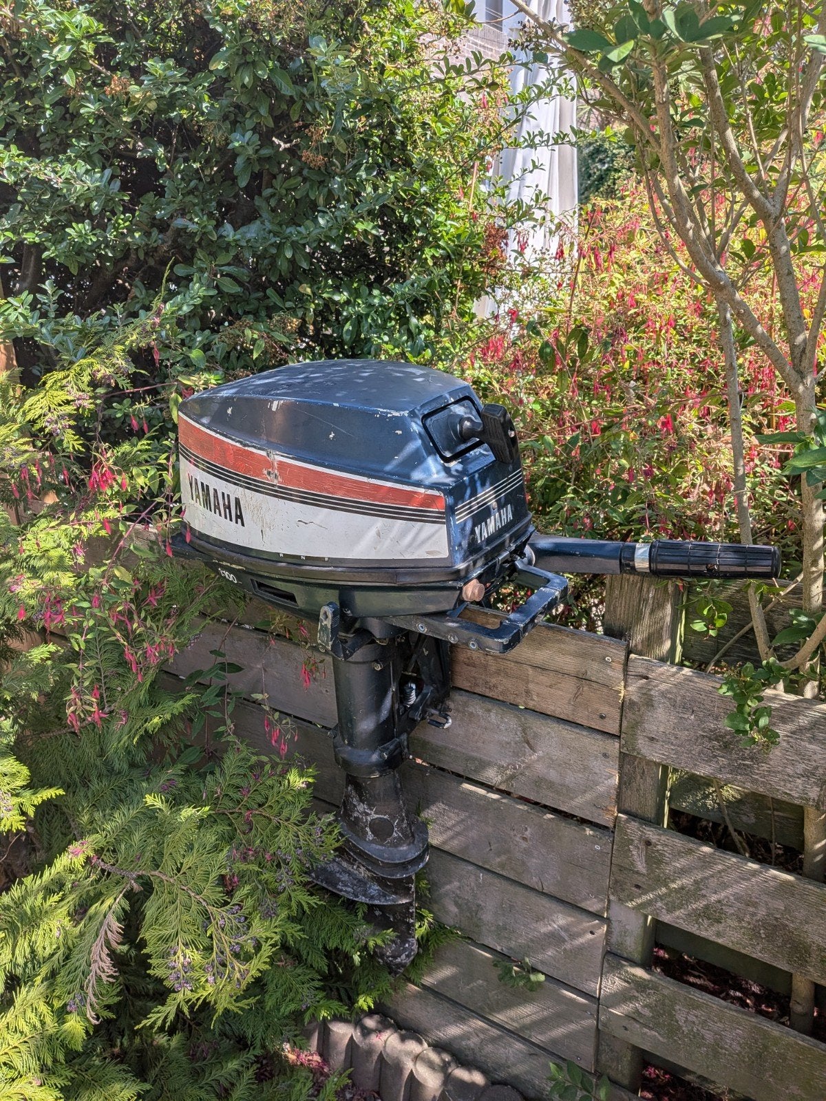 Yamaha 8 pk 2-takt buitenboormotor zsm ophalen, Watersport en Boten, Bootonderdelen, Ophalen of Verzenden, Gebruikt, Motor en Techniek