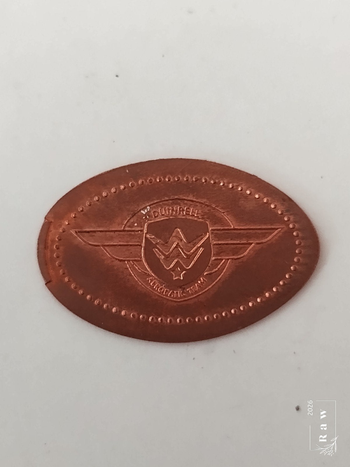 Pressed Penny duinrell, Ophalen of Verzenden, Overige materialen