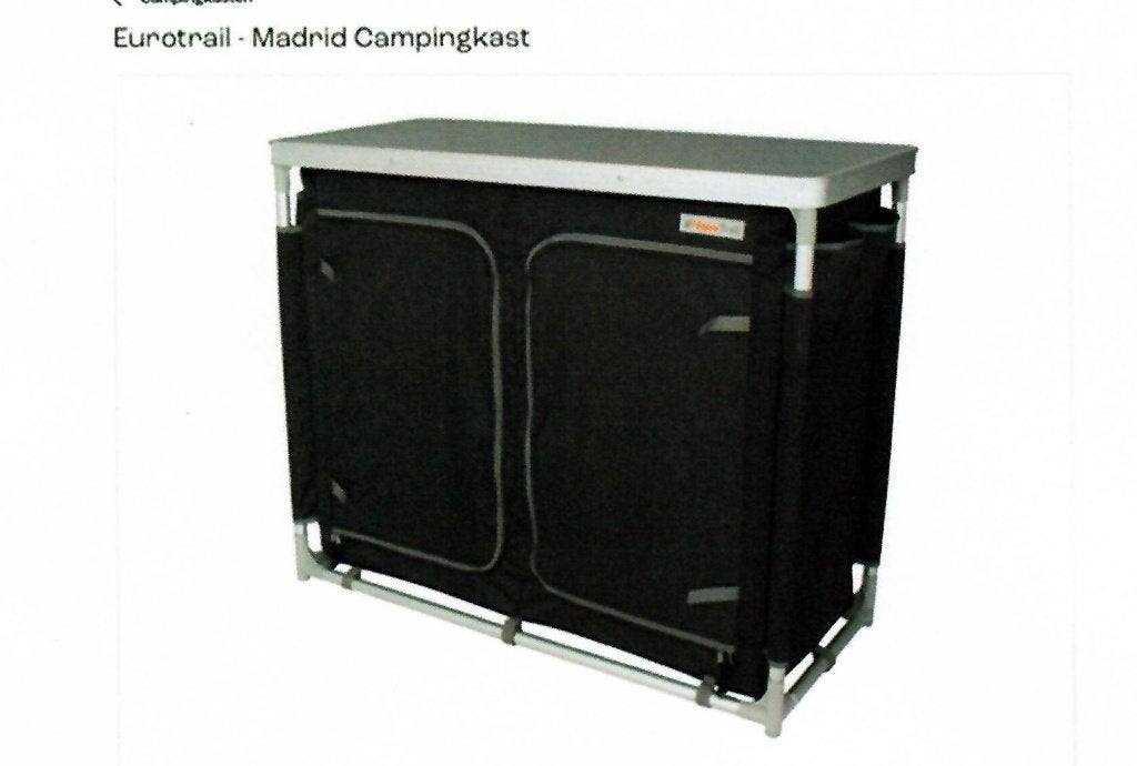 Campingkast, Caravans en Kamperen, Kampeeraccessoires, Ophalen, Zo goed als nieuw