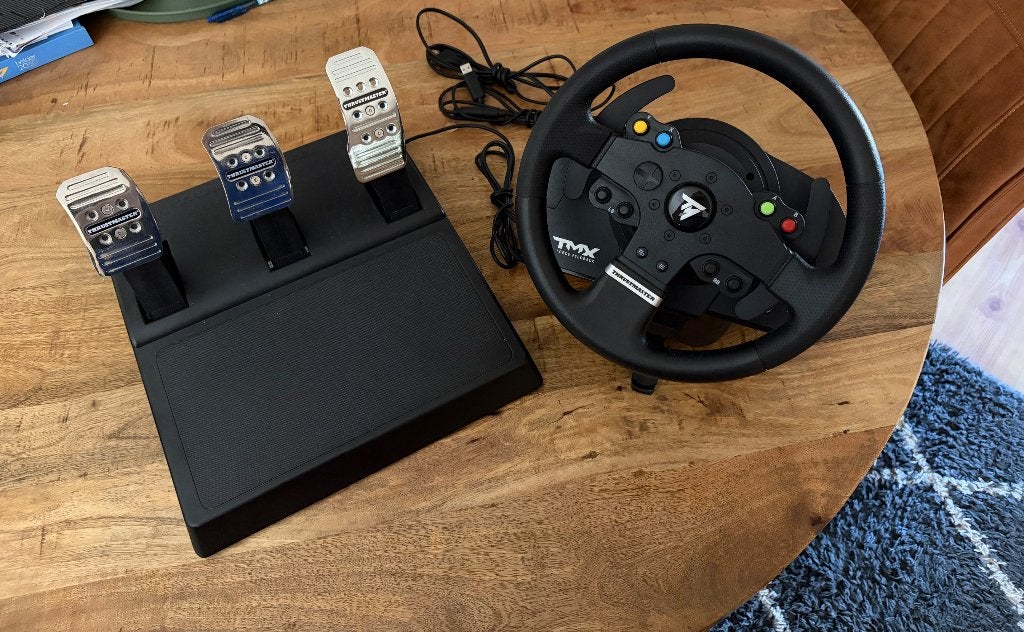 Thrustmaster TMX Force Feedback, Ophalen, Zo goed als nieuw, Thrustmaster/Logitech