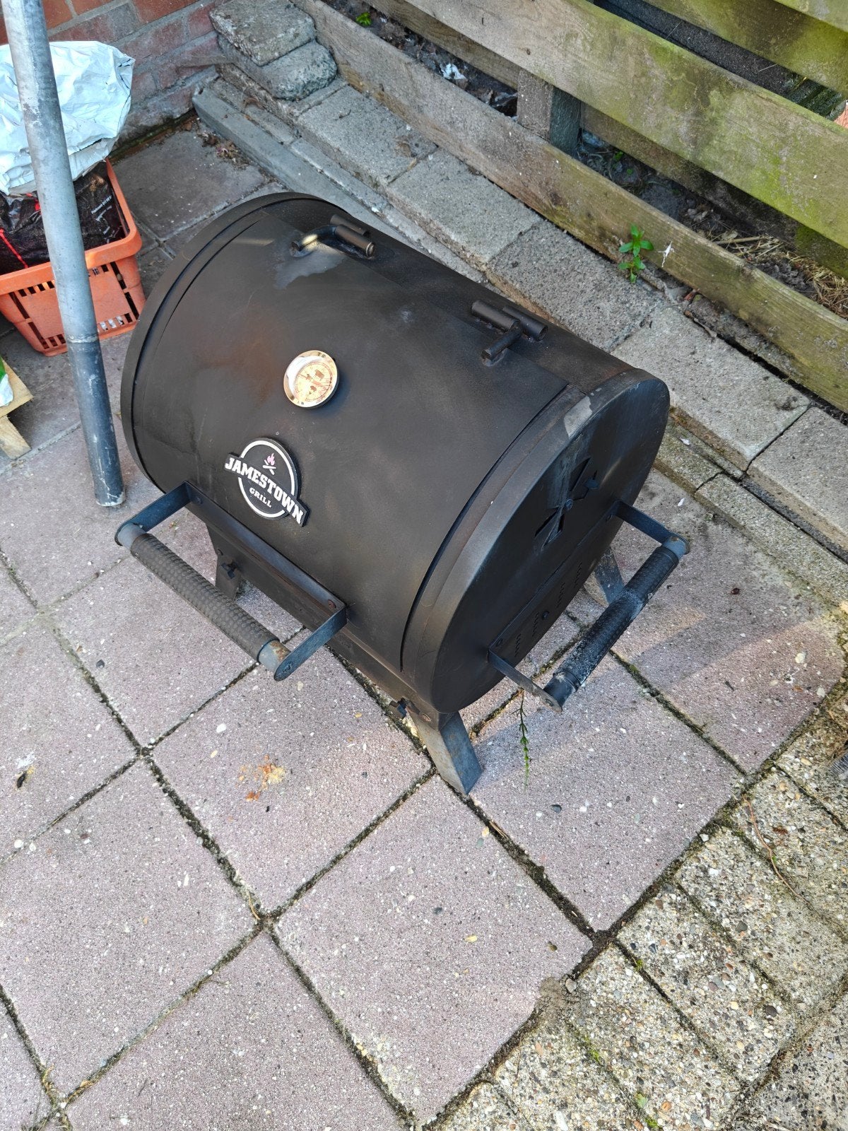 Jamestown BBQ Grill Smoker - Perfect voor roken en grillen, Ophalen of Verzenden, Gebruikt, Jamestown