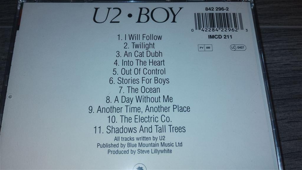 U2 - Boy, Ophalen of Verzenden, Zo goed als nieuw