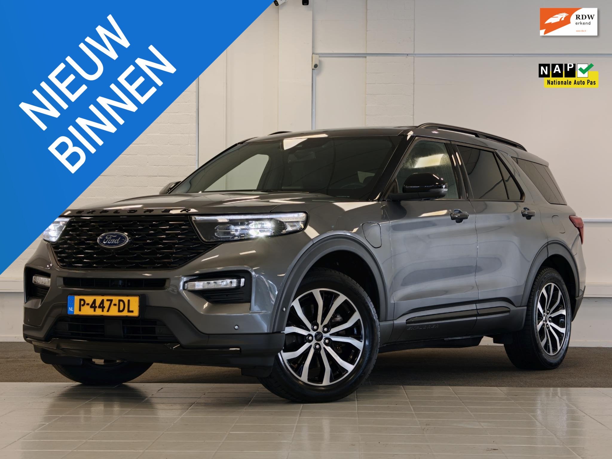 Ford Explorer 3.0 V6 EcoBoost PHEV ST-Line Trekhaak Stoelver, Automaat, 14 kWh, Euro 6, 2441 kg