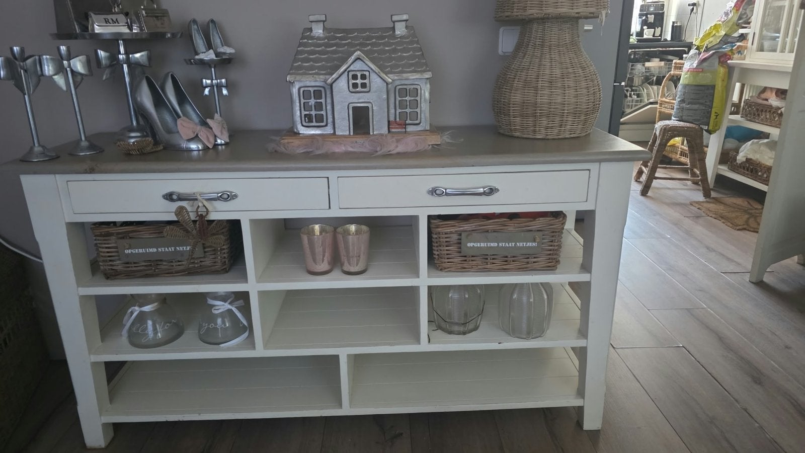 Rivera Maison Dressoir, Ophalen, Met plank(en), Gebruikt, 100 tot 150 cm
