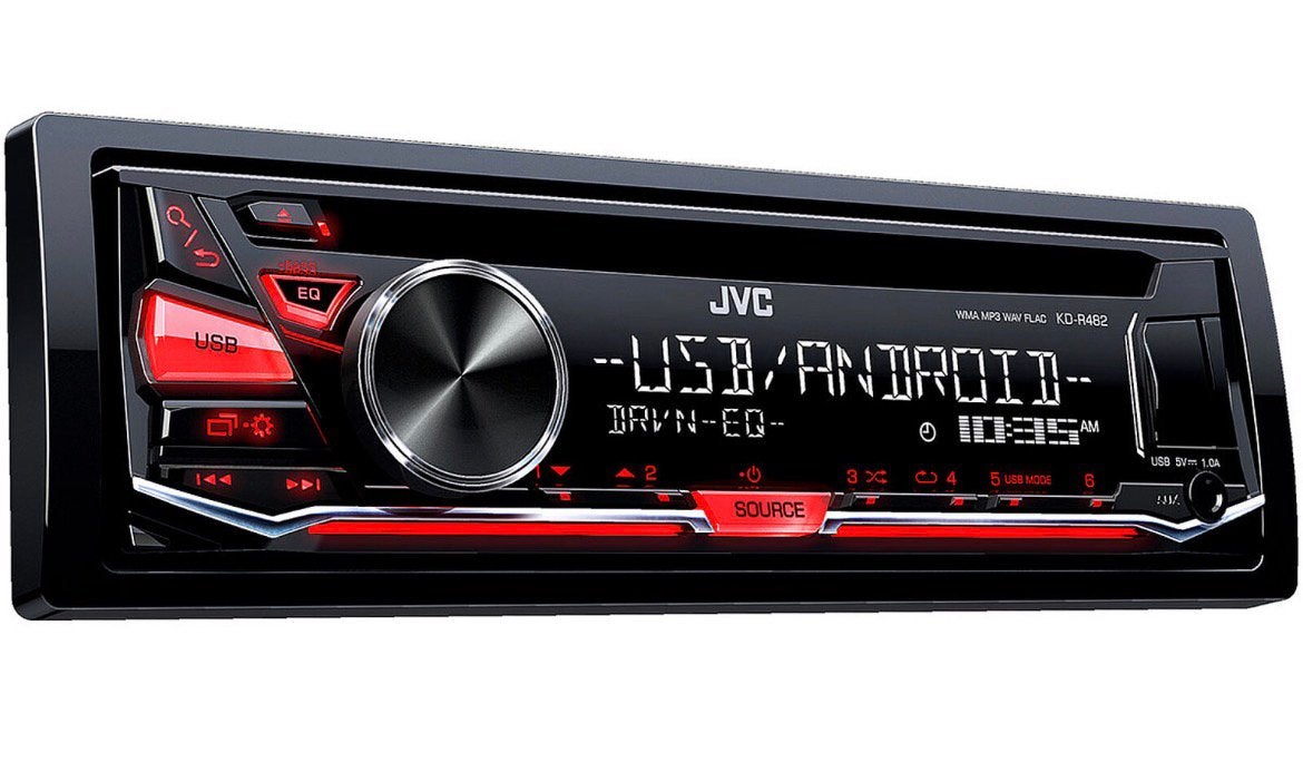 JVC KD-R482 Autoradio met CD, USB, WMA, MP3, WAV, Ophalen of Verzenden, Gebruikt