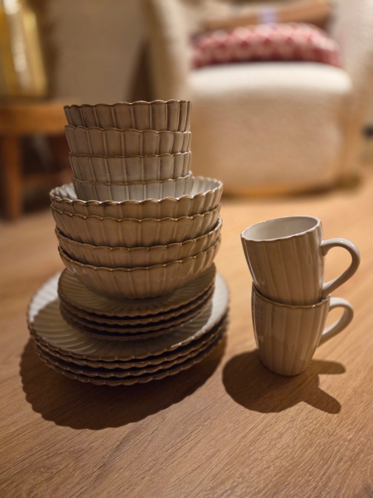 Serviesset 4 personen, Ophalen, Gebruikt, Overige merken, Compleet servies