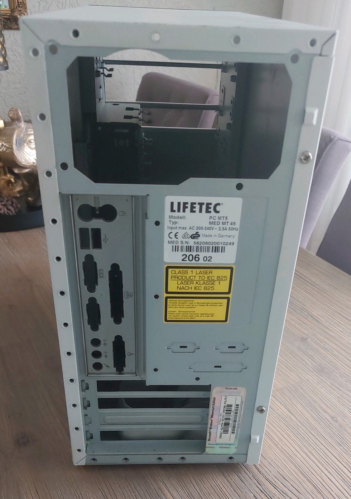 Vintage Computerbehuizing - Retro PC Kast, Computers en Software, Ophalen of Verzenden