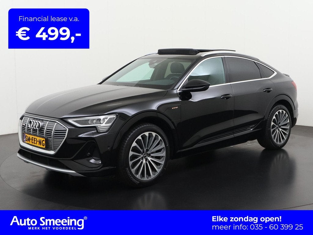 Audi e-tron Sportback 55 quattro S edition 95 kWh | SOH 96%, Auto's, Audi, Bedrijf, Te koop, e-tron, 4x4, ABS, Achteruitrijcamera