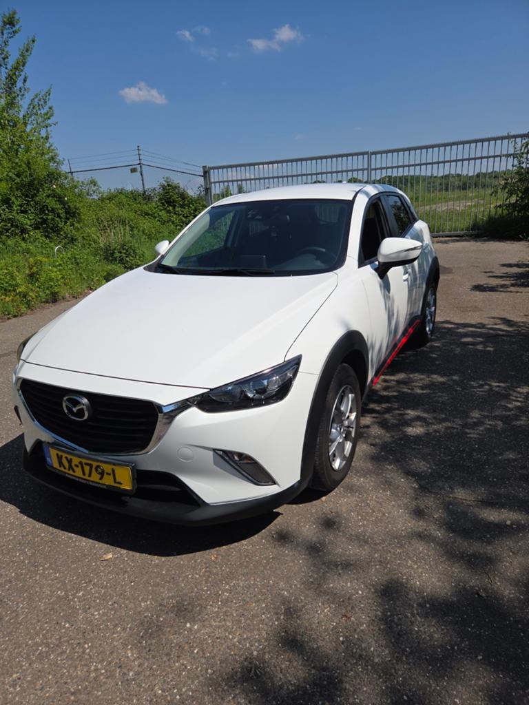Mazda CX-3 2.0 Skyactiv-g 88KW 2016 Wit, Auto's, Voorwielaandrijving, 1998 cc, Stof, 4 cilinders