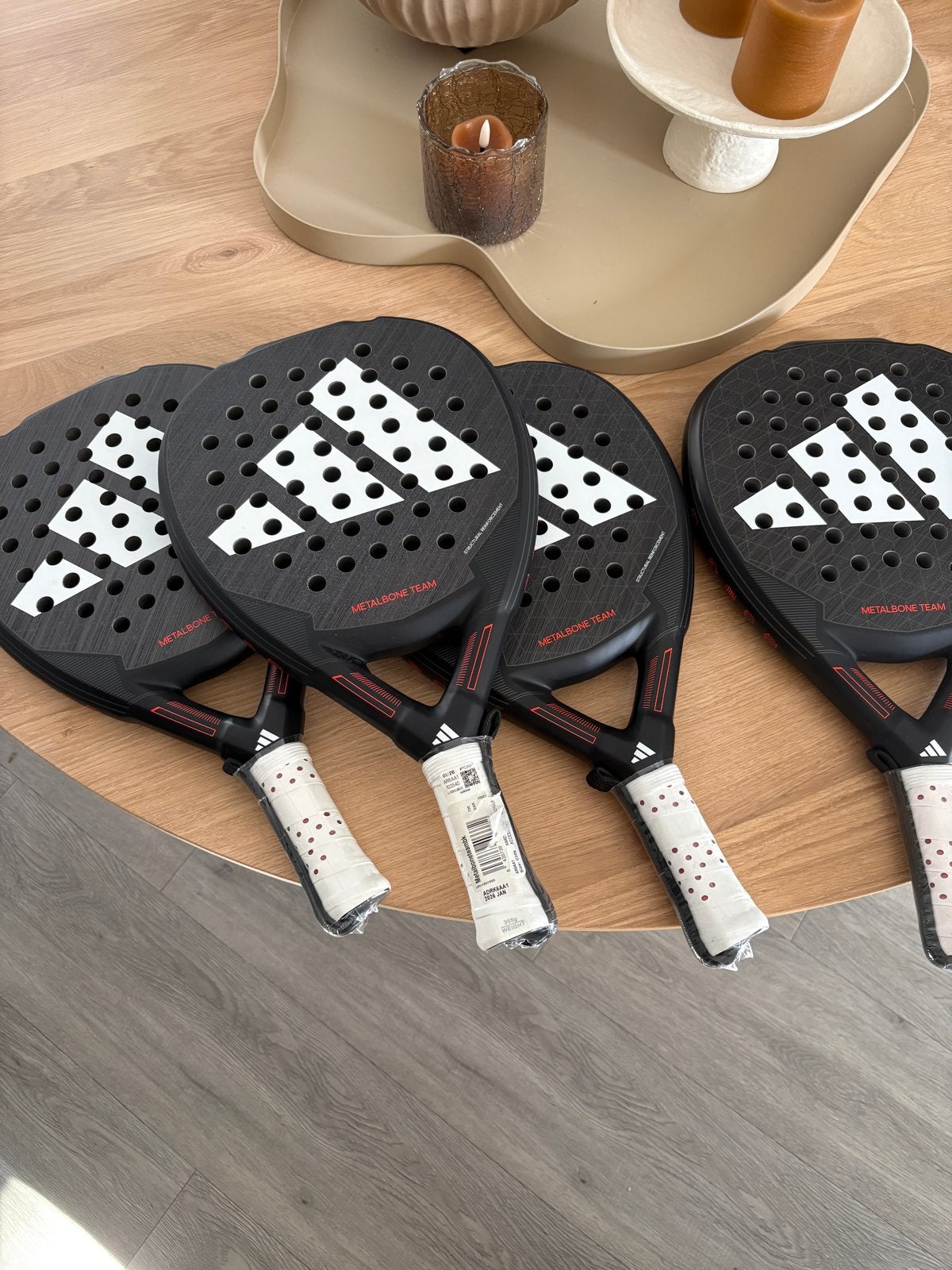 4x Nieuwe Adidas Metalbone Team Padel Rackets, Sport en Fitness, Tennis, Ophalen of Verzenden, Nieuw, Racket, Adidas