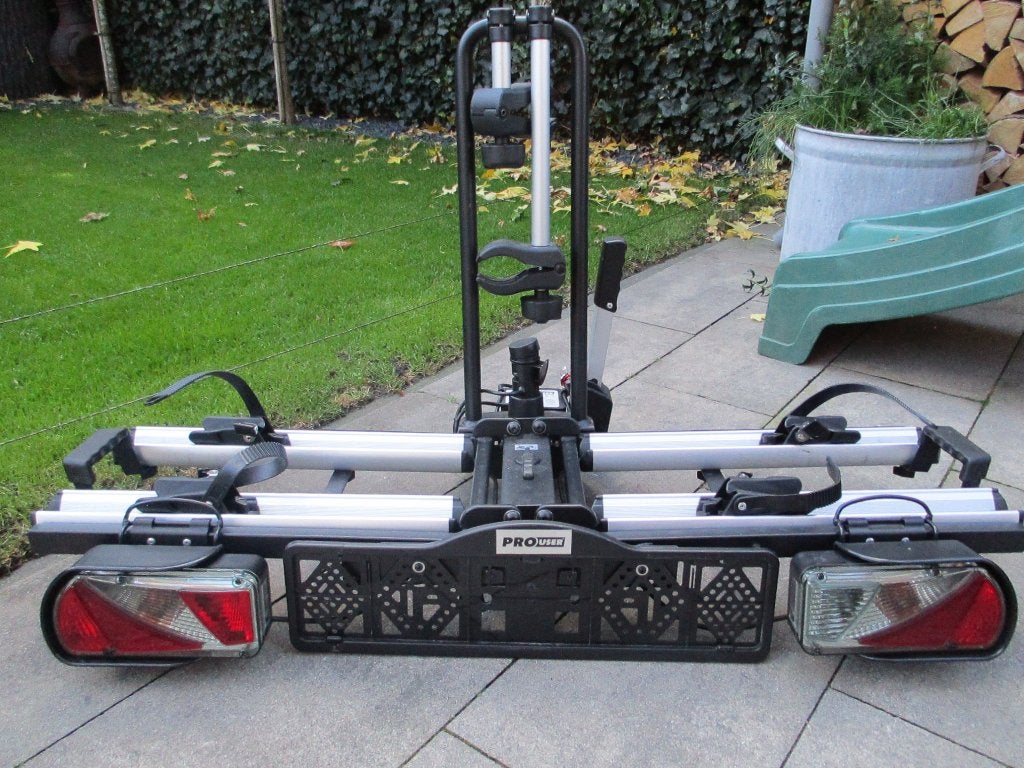 fietsendrager voor 2 elektrische fietsen Pro user diamant, Ophalen, Zo goed als nieuw, Brede banden, 2 fietsen