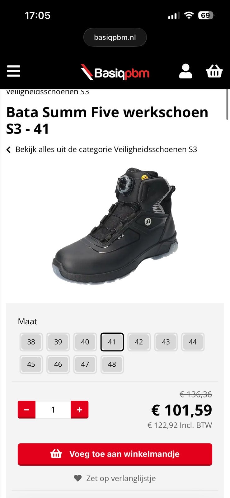 Nieuw batawerk schoenen 41, Ophalen of Verzenden, Zo goed als nieuw