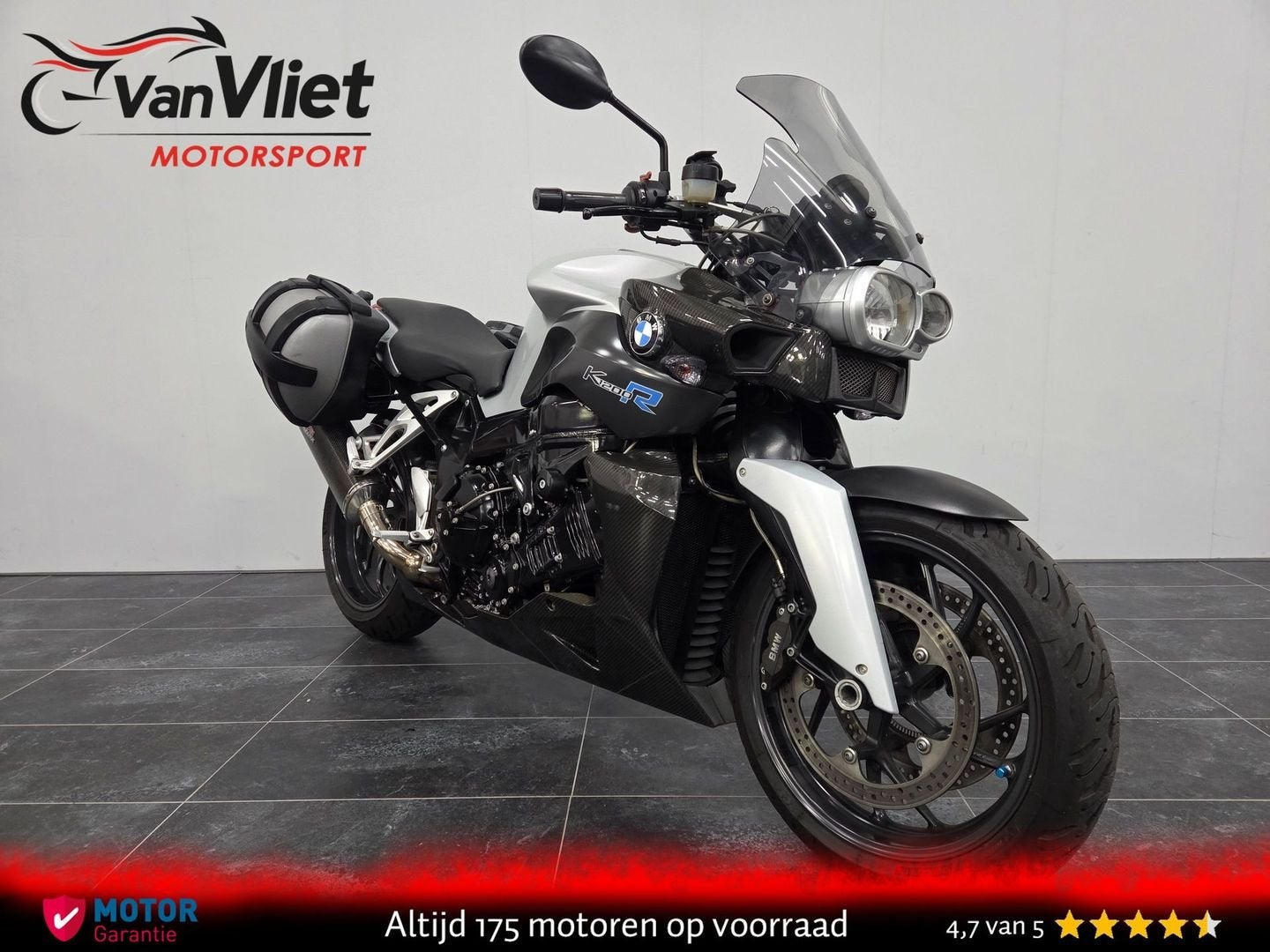 Schitterende Bmw K1200R + Opties Zie Foto\'s bj 2005 K 1200, 4 cilinders, Bedrijf, Onbekend, Toermotor