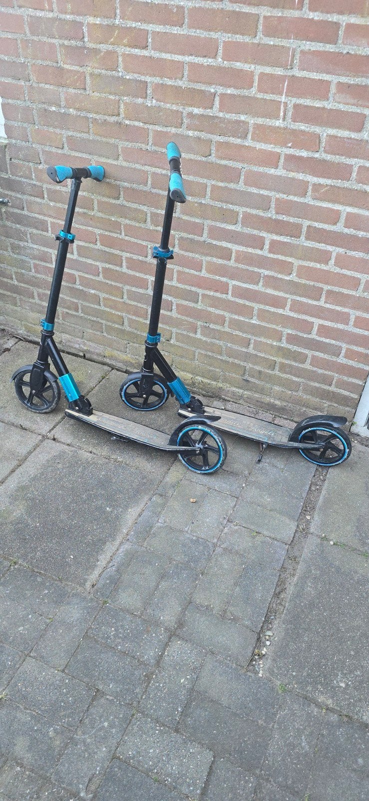 Set van 2 gebruikte steps, ideaal voor kinderen, Fietsen en Brommers, Ophalen of Verzenden, Gebruikt, Gewone step