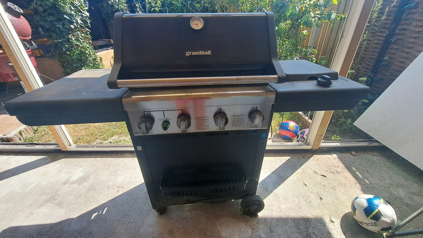 Grandhall elektrische barbecue - Gebruikt, Ophalen, Gebruikt, Grandhall
