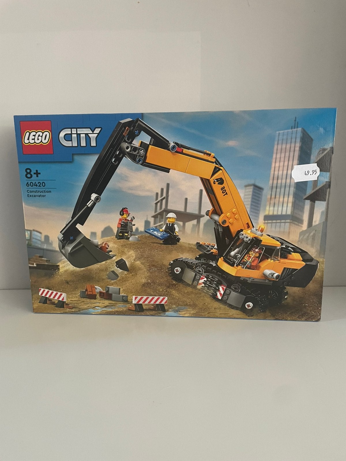 lego city graafmachine 60420 NIEUW, Kinderen en Baby's, Speelgoed | Duplo en Lego, City, Lego, Nieuw, Ophalen of Verzenden