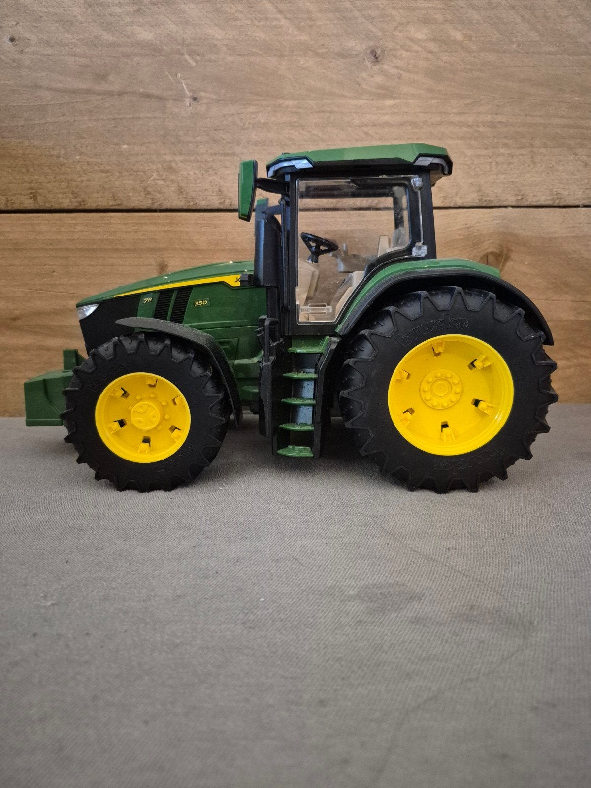 Bruder John Deere 7R 350 tractor - Speelgoedtractor, Ophalen of Verzenden, Zo goed als nieuw