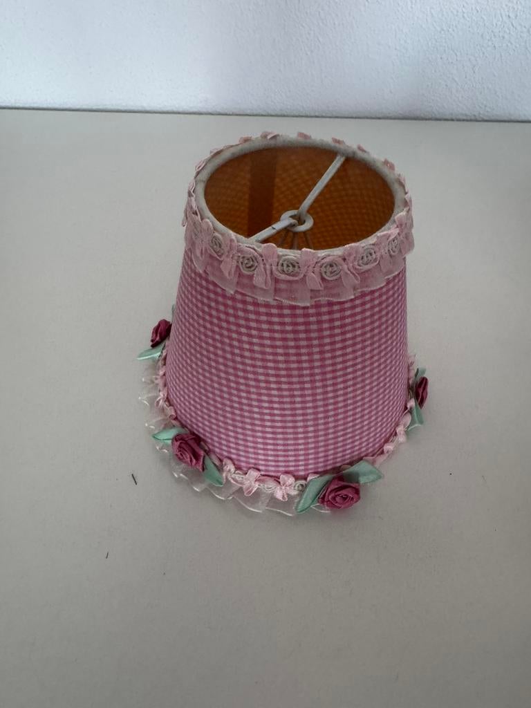 5x lampenkap, Huis en Inrichting, Lampen | Lampenkappen, Ophalen, Gebruikt, Rond, Minder dan 25 cm